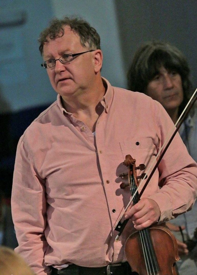 Peter with violin